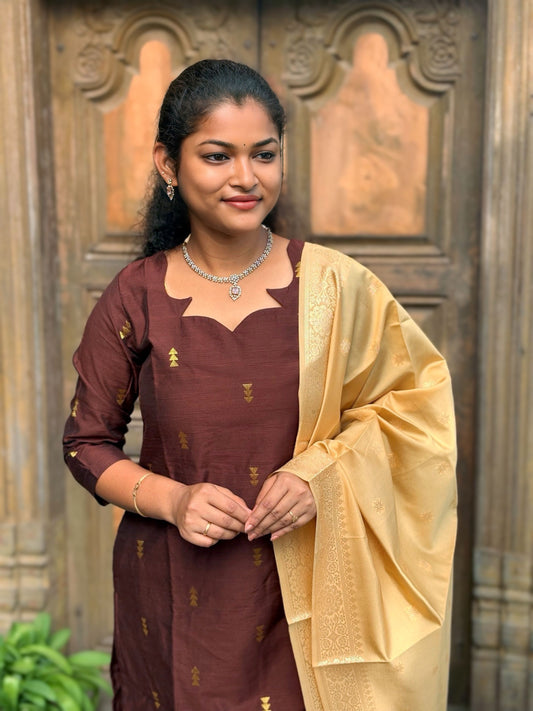 Walnut Dusk Salwar Suit