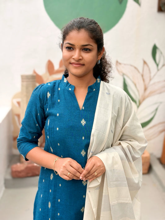 Peacock Weave Salwar Suit