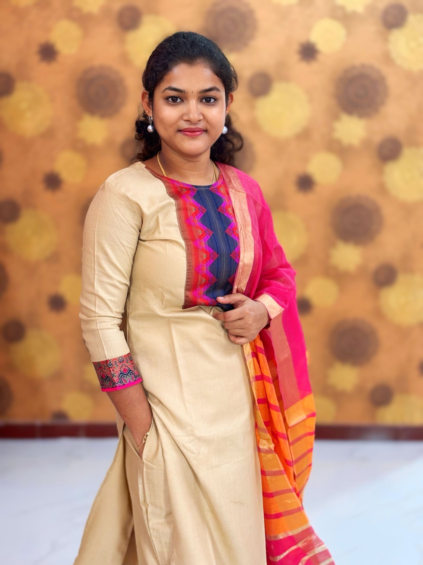 Kurta Palazzo set With Dupatta - PSD 1120