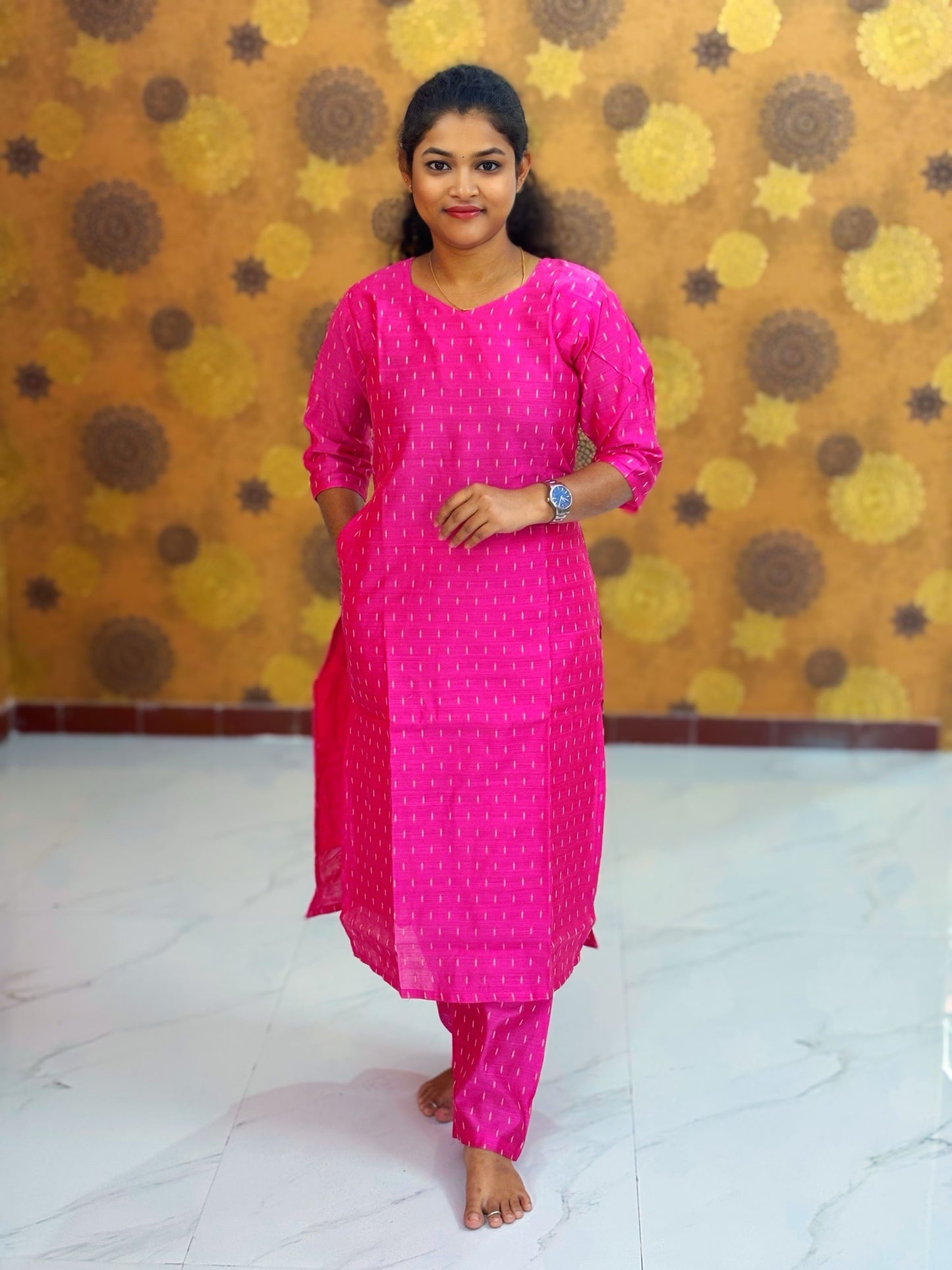 Premium Raw Silk Co ord set with Lining & Pocket - RSC 1131