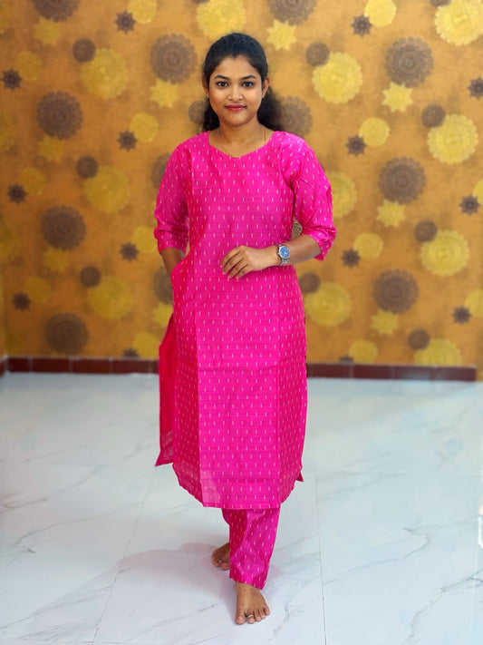 Premium Raw Silk Co ord set with Lining & Pocket - RSC 1131