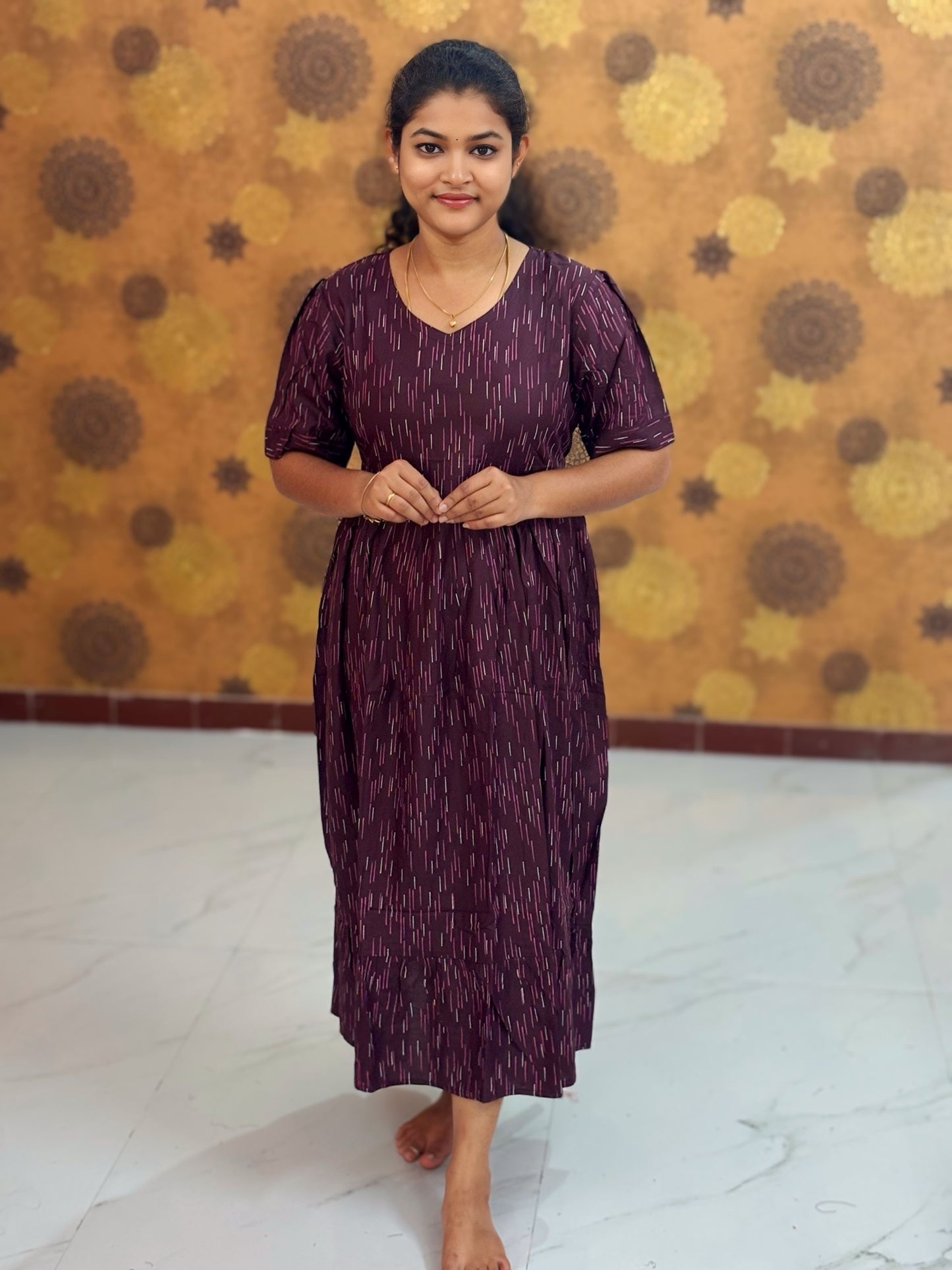 Floral pattern Maxi - Max 0006