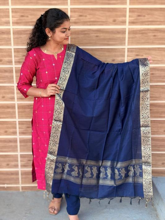 Raw Silk Salwar Suit - RSK 1201