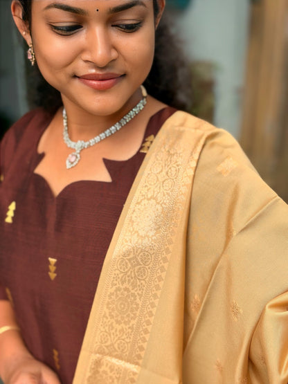 Walnut Dusk Salwar Suit