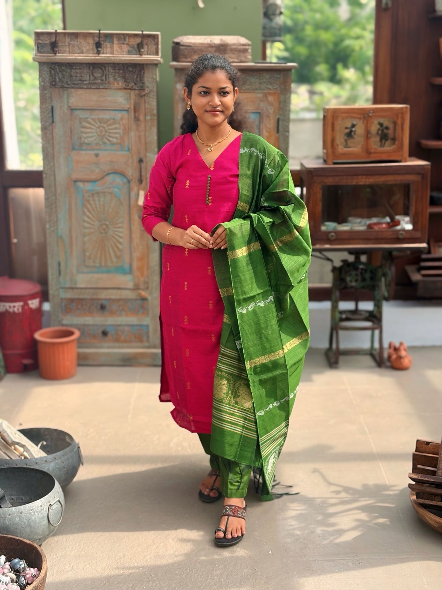 Gulabi Petal Salwar Suit