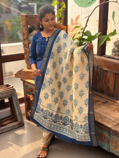 Sapphire Glow Salwar Suit