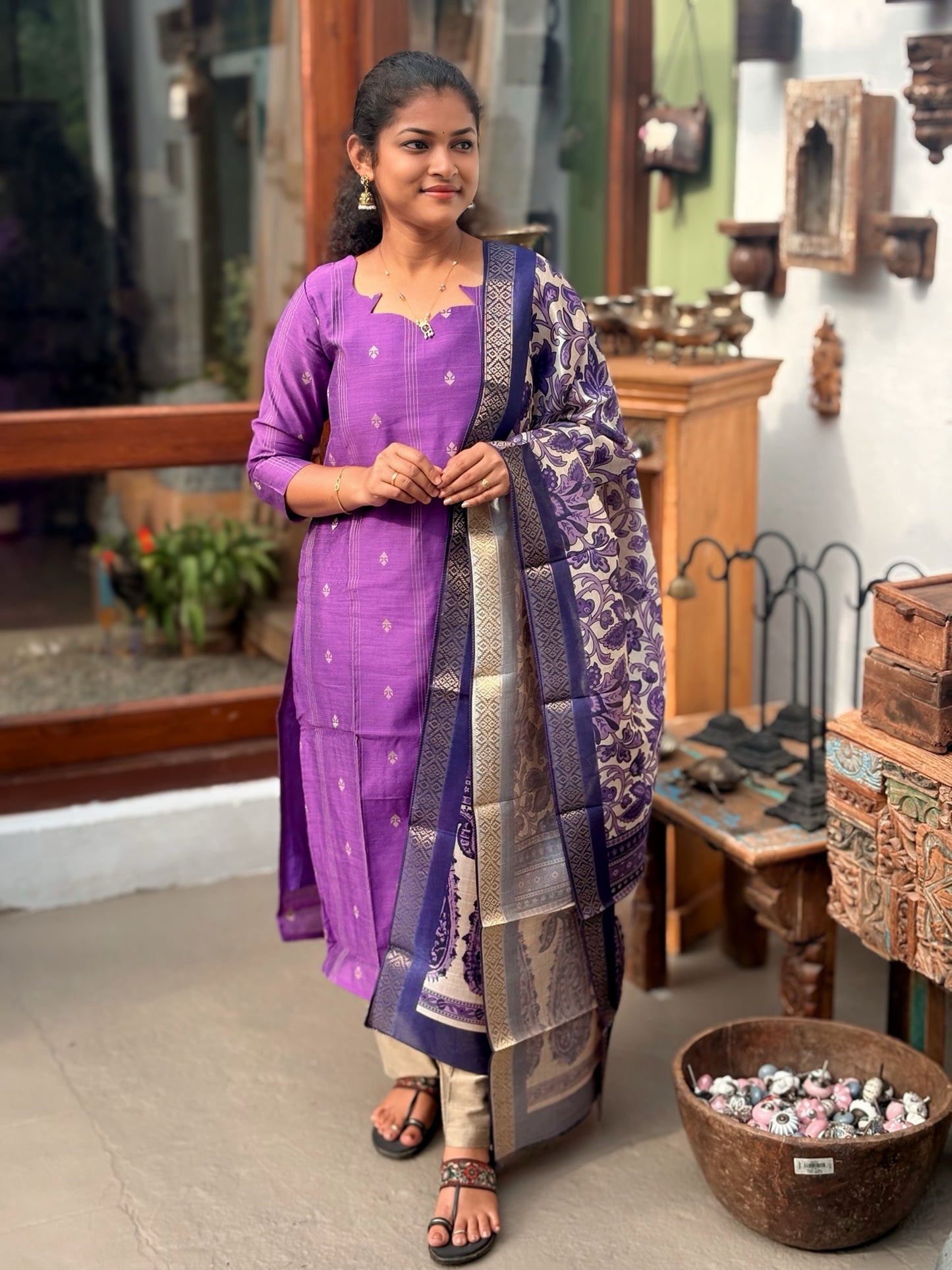 Orchid Mist Salwar Suit