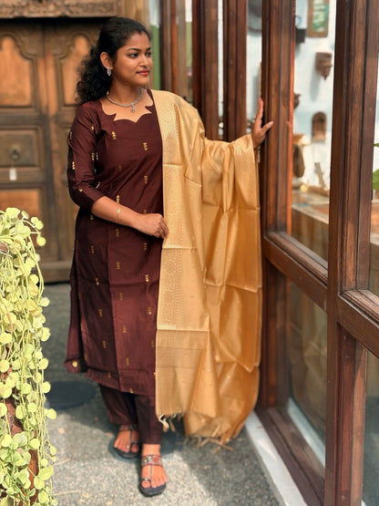 Walnut Dusk Salwar Suit