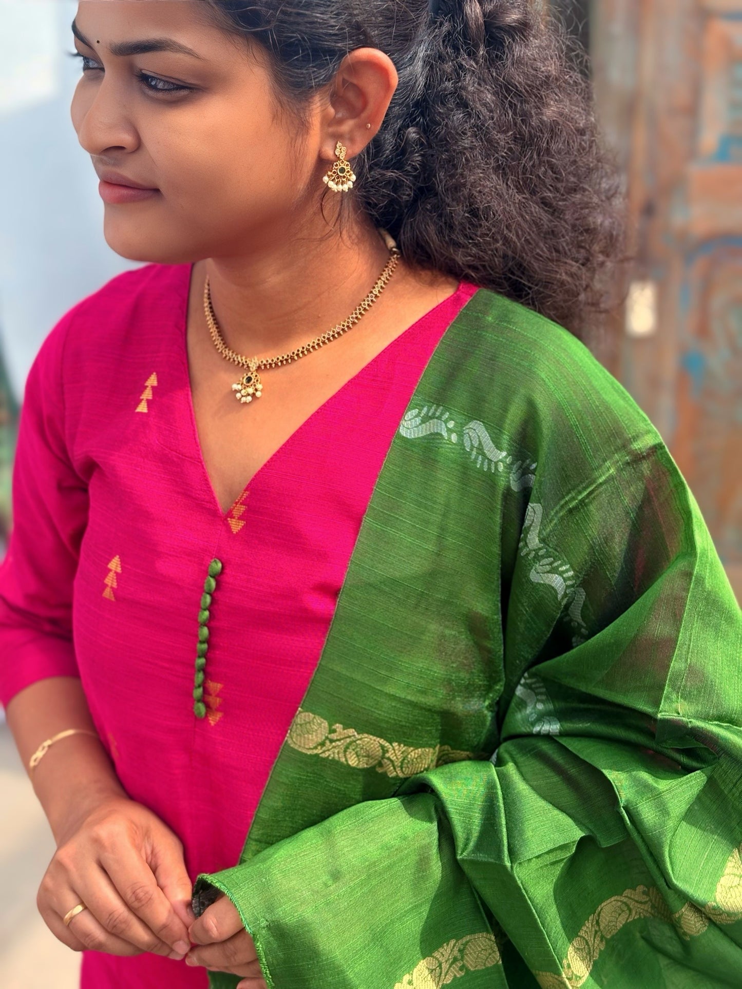 Gulabi Petal Salwar Suit