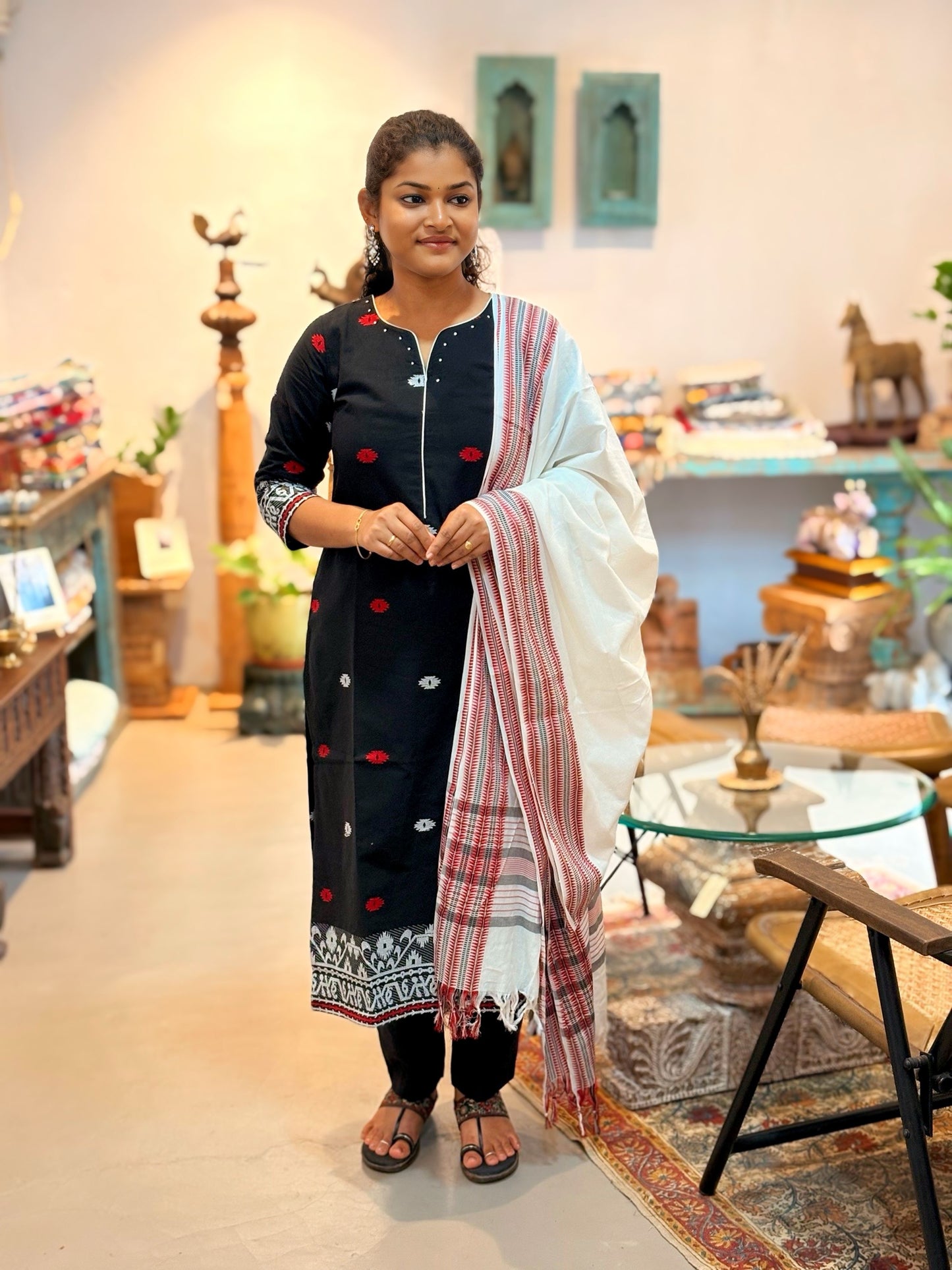 Kala Jamdani Salwar Suit