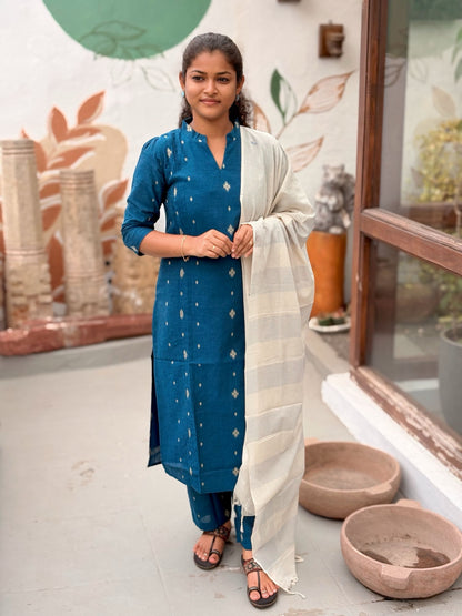 Peacock Weave Salwar Suit