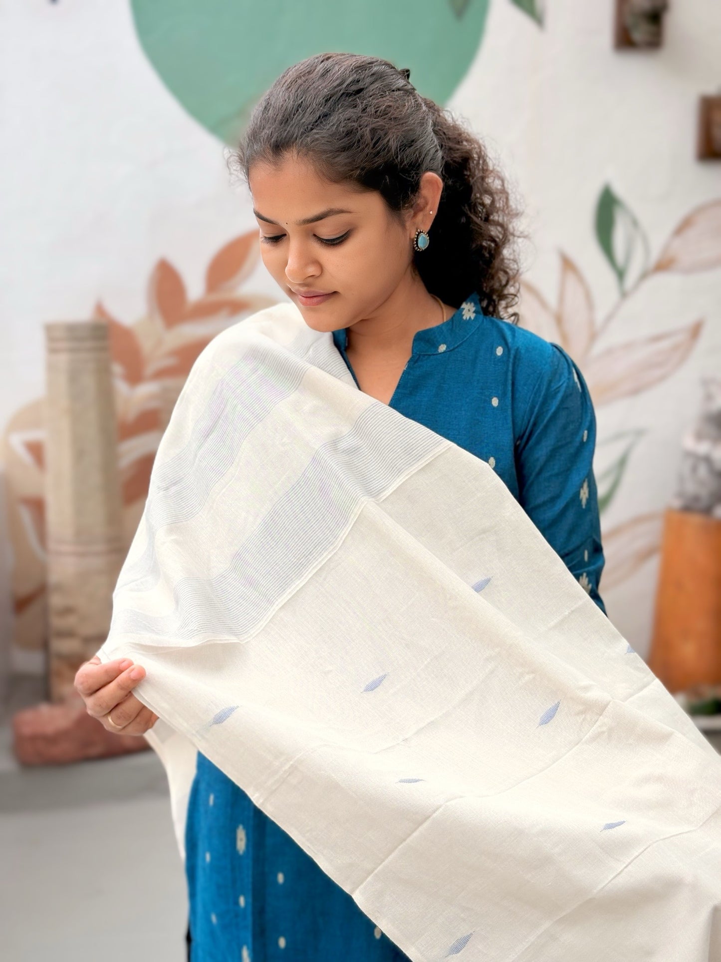 Peacock Weave Salwar Suit