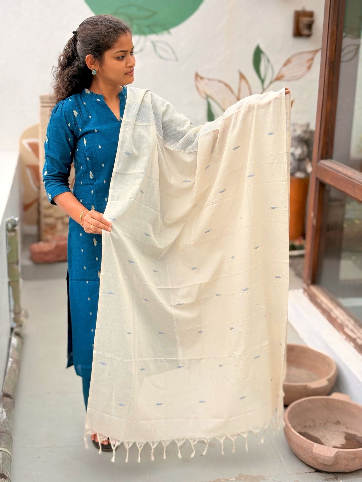 Peacock Weave Salwar Suit