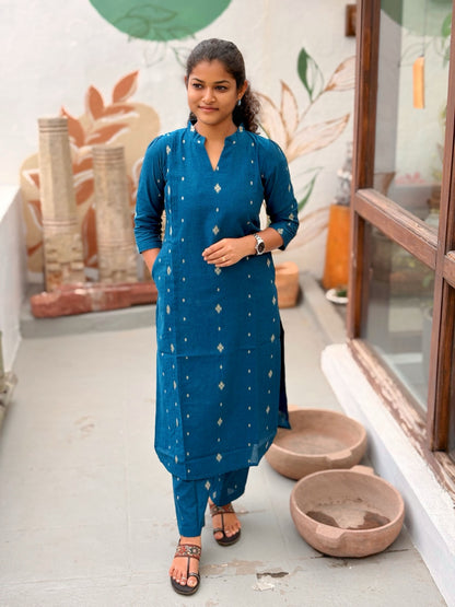 Peacock Weave Salwar Suit