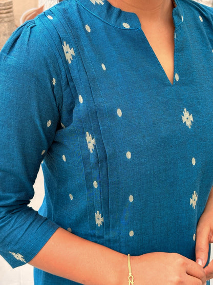 Peacock Weave Salwar Suit