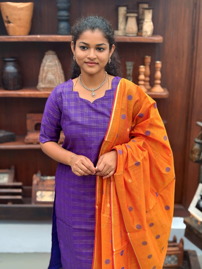 Purple Blaze Salwar Suit