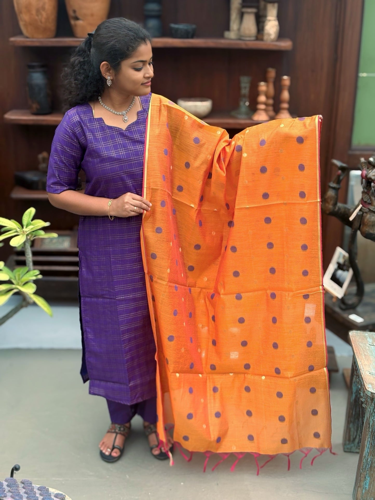 Purple Blaze Salwar Suit