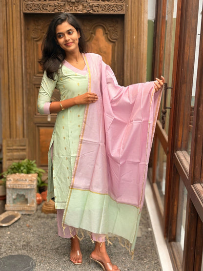 Mint Blush salwar suit