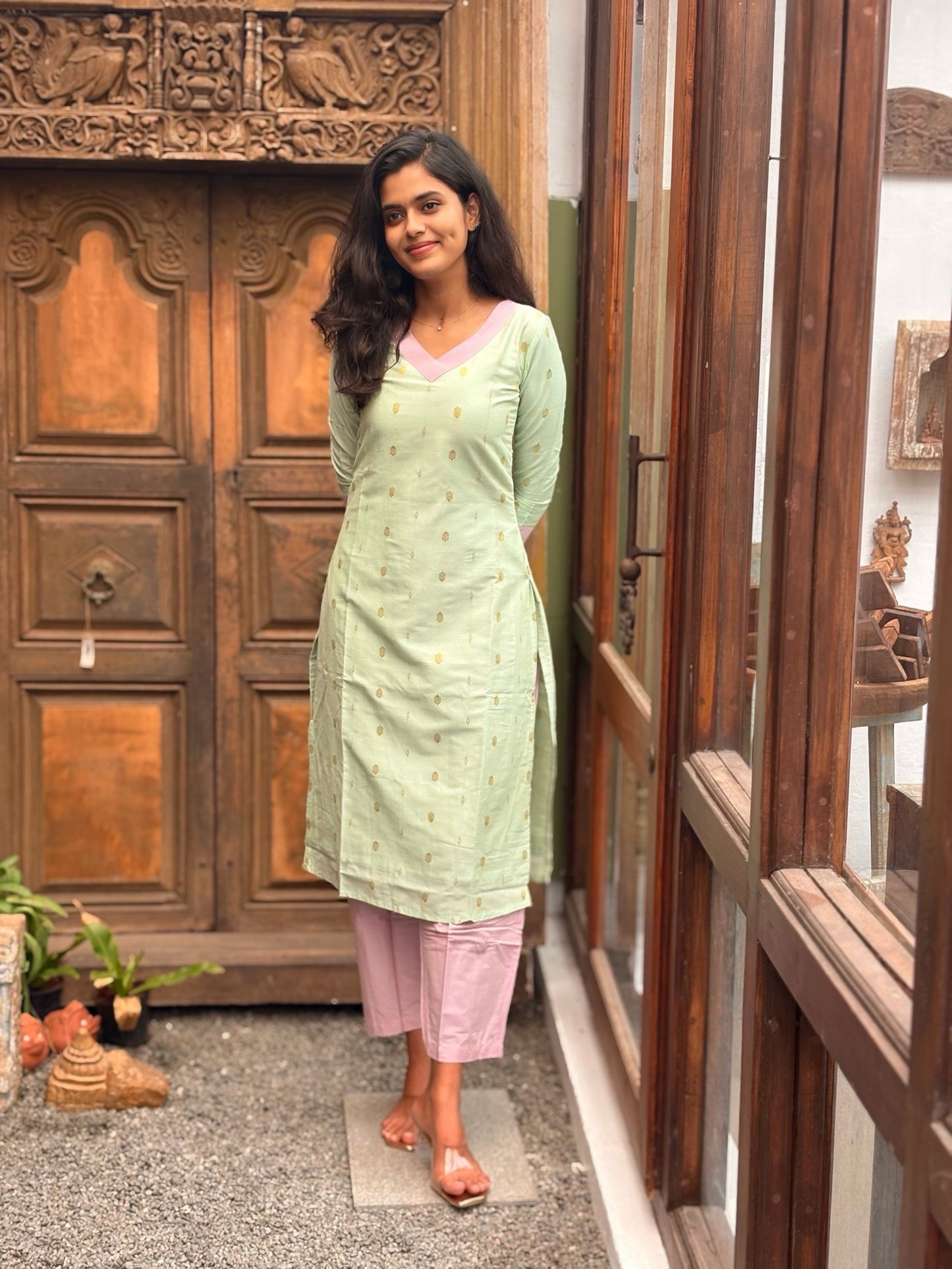 Mint Blush salwar suit