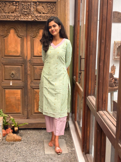 Mint Blush salwar suit
