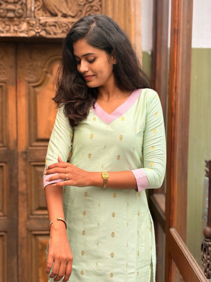 Mint Blush salwar suit