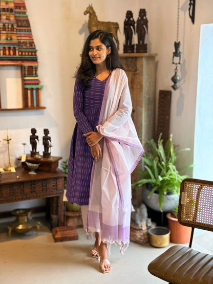 Violet Whisper Salwar Suit