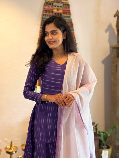 Violet Whisper Salwar Suit