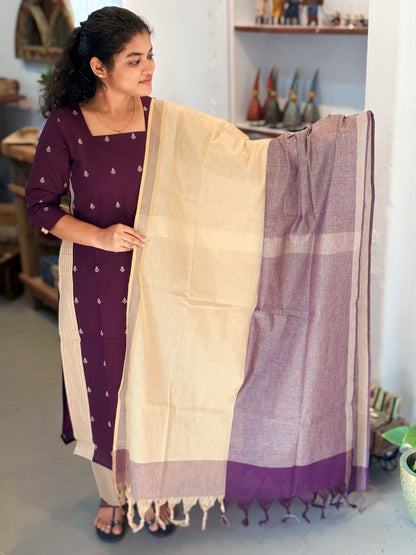 Grape Mist Salwar Suit