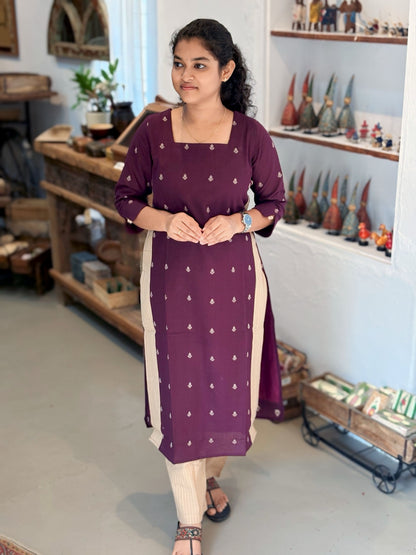 Grape Mist Salwar Suit