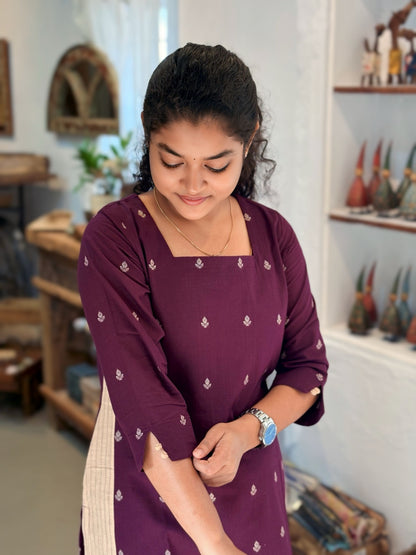 Grape Mist Salwar Suit