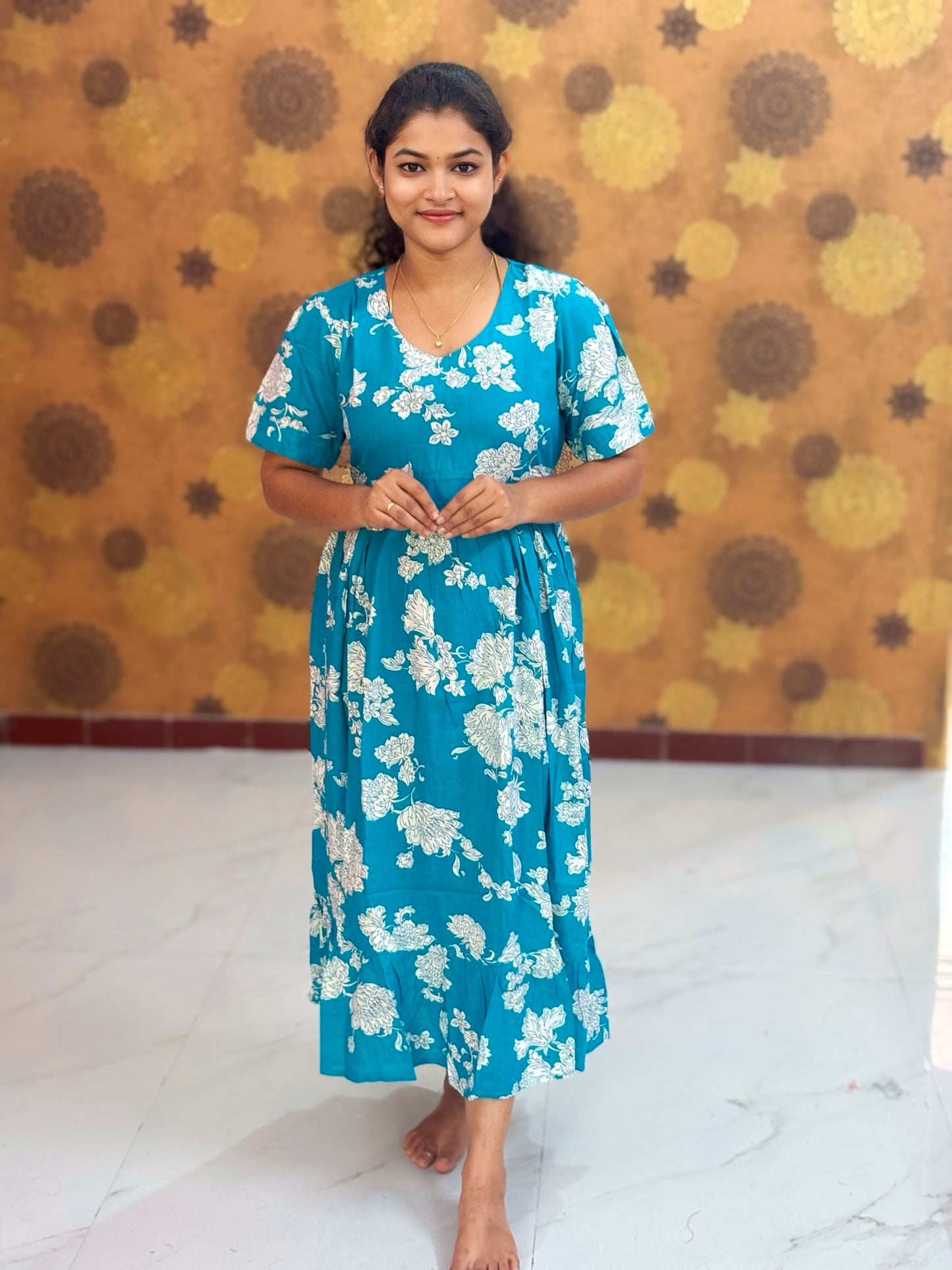 Floral pattern Maxi - Max 0008