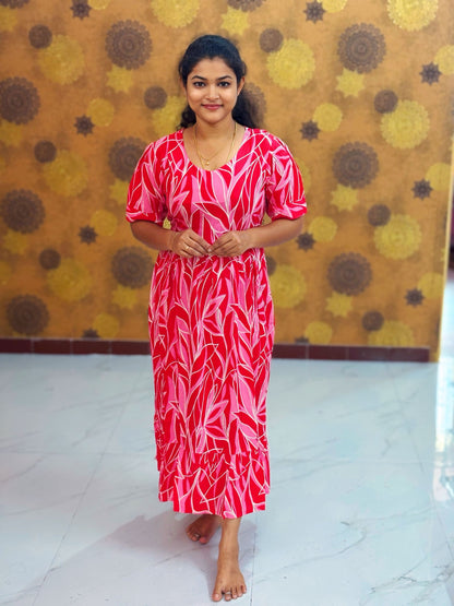 Floral pattern Maxi - Max 0004