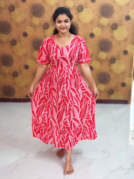 Floral pattern Maxi - Max 0004
