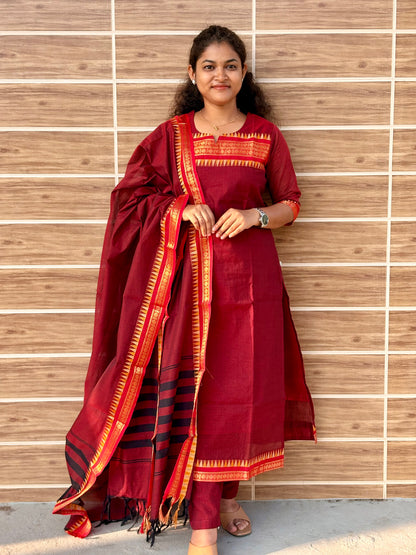 Kanchi Cotton Salwar Suit - KAC 1177