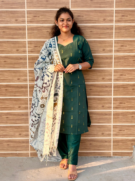 Raw Silk Salwar Suit - RSK 1175