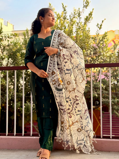 Raw Silk Salwar Suit - RSK 1175