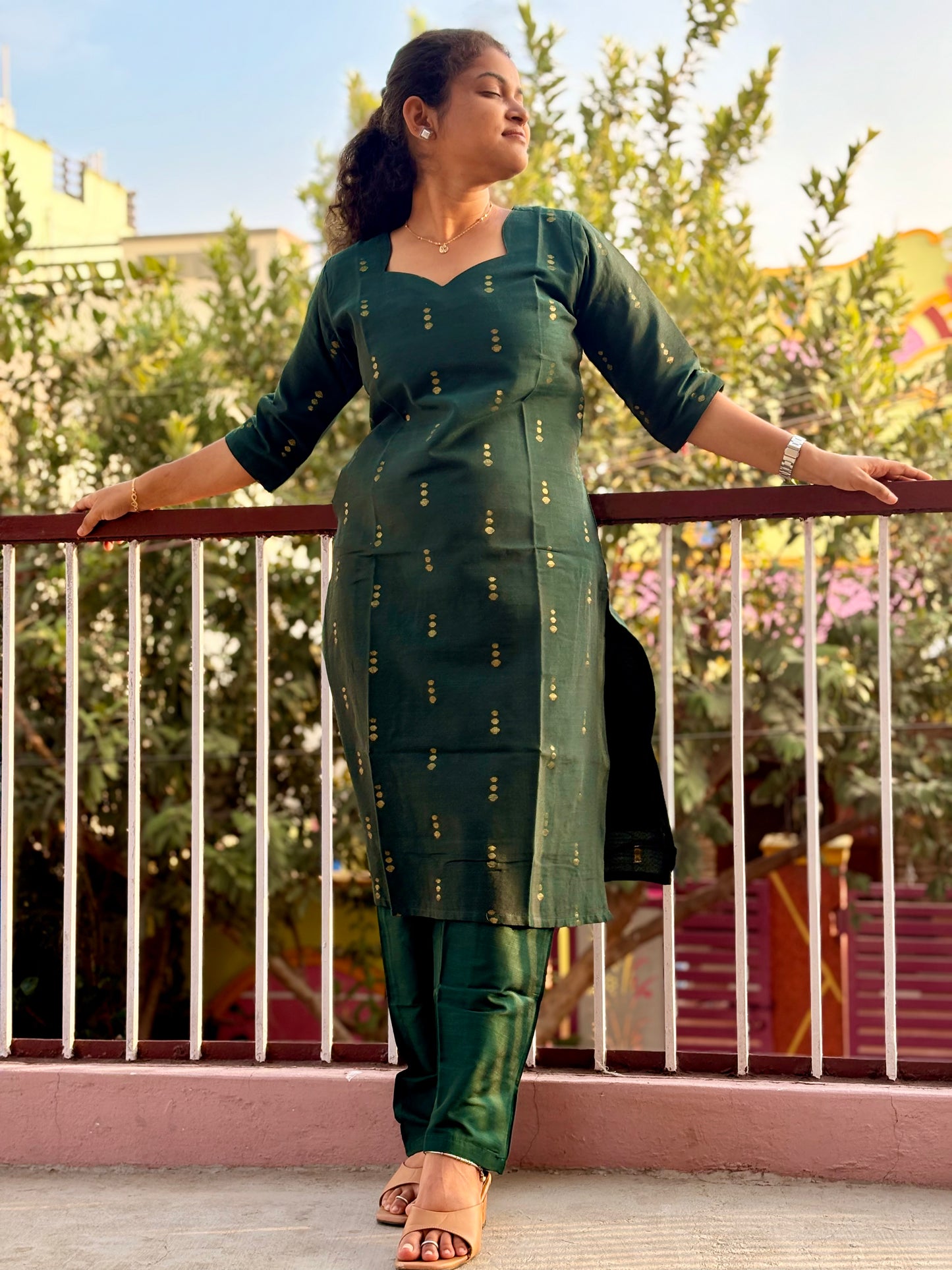 Raw Silk Salwar Suit - RSK 1175