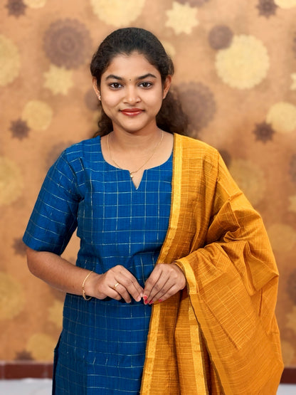 Raw Silk Salwar Suit - RSK 1136