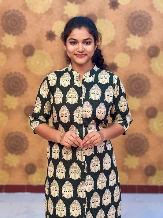 Pure Cotton Co ord set with Pocket - COS 1138