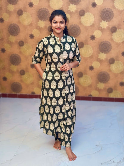 Pure Cotton Co ord set with Pocket - COS 1138