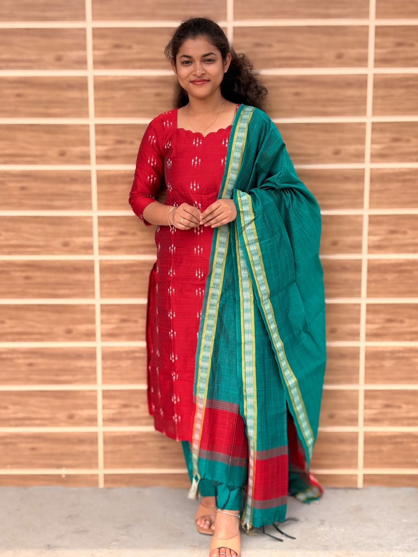 Raw Silk Salwar Suit - RSK 1190