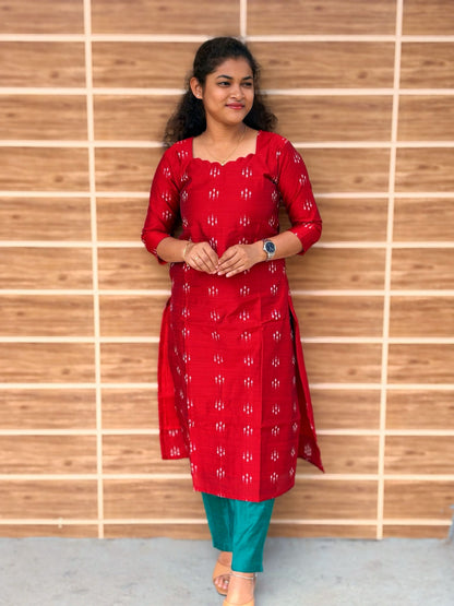 Raw Silk Salwar Suit - RSK 1190