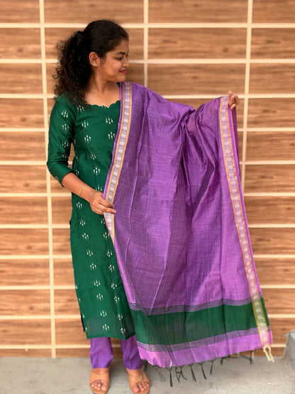 Raw Silk Salwar Suit - RSK 1189