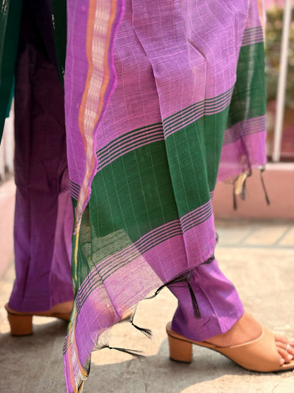 Raw Silk Salwar Suit - RSK 1189