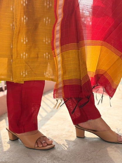 Raw Silk Salwar Suit - RSK 1191