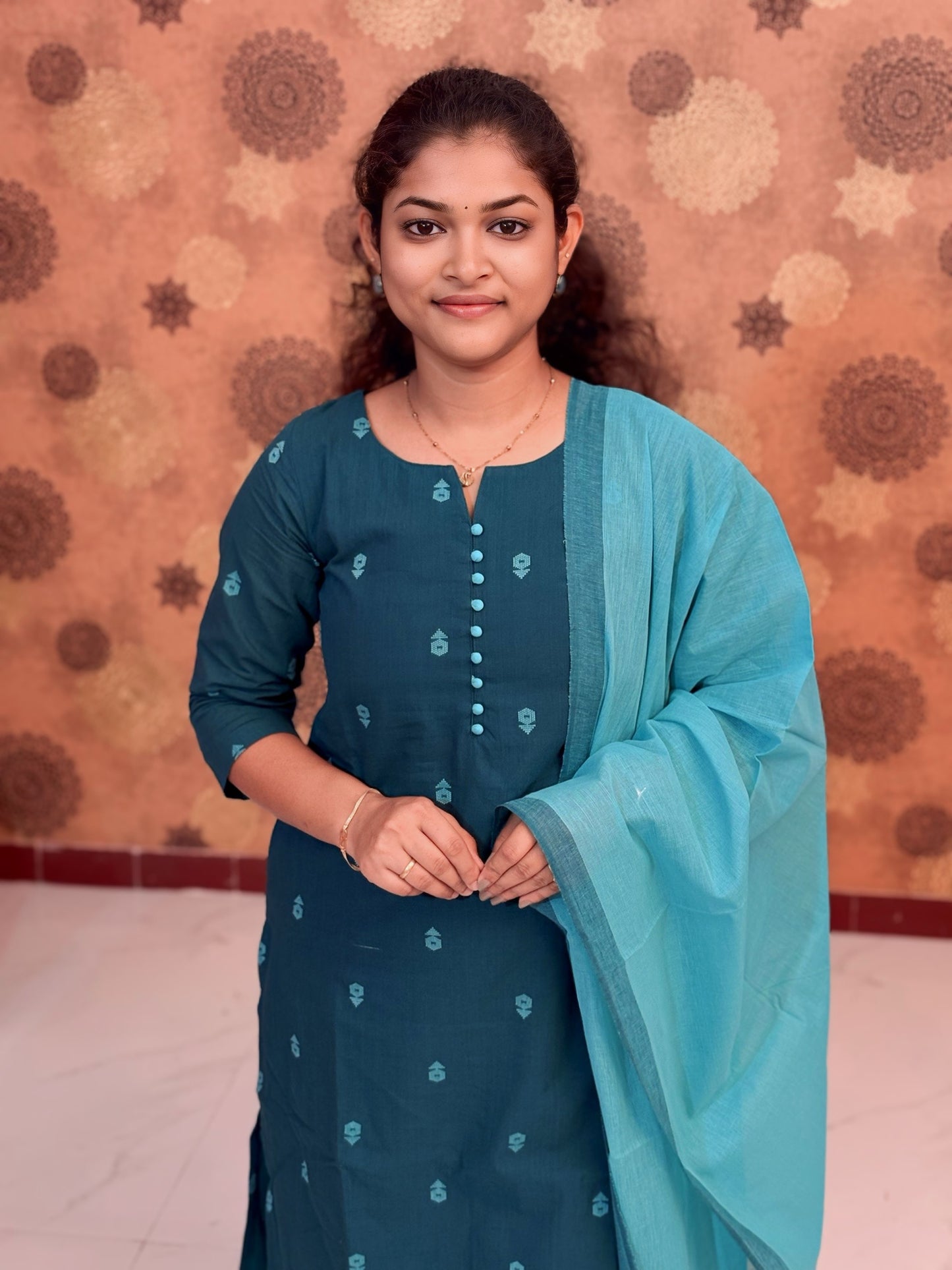 Blue Lagoon Salwar Suit